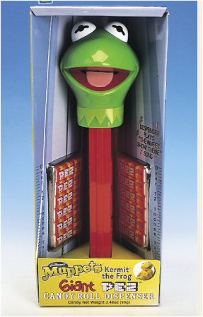 frog pez muppets kermit giant music discounts candymachines