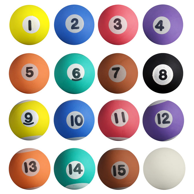 Buy Pool Ball 32mm Super Bouncy Balls (100 ct) - Vending Machine