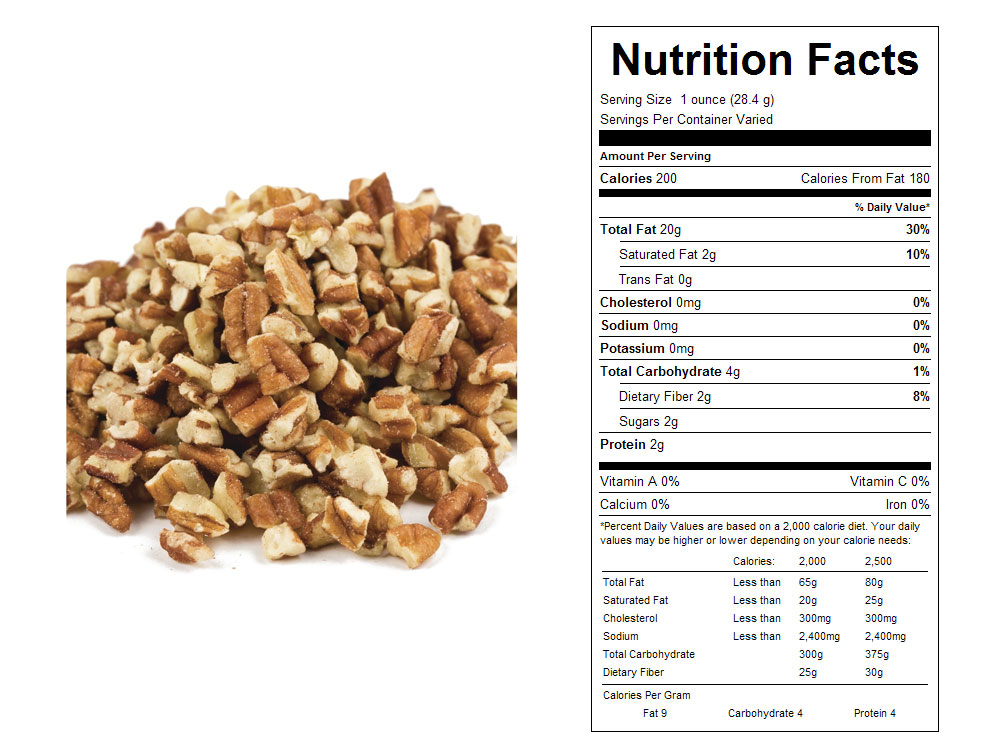 Buy Fancy Medium Bulk Pecan Pieces (30 lbs) - Vending Machine Supplies ...