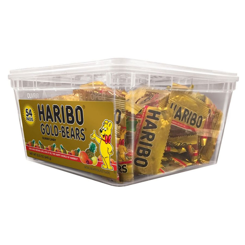 Buy Haribo Gummi Bears Tub - 54 ct - Vending Machine Supplies For Sale