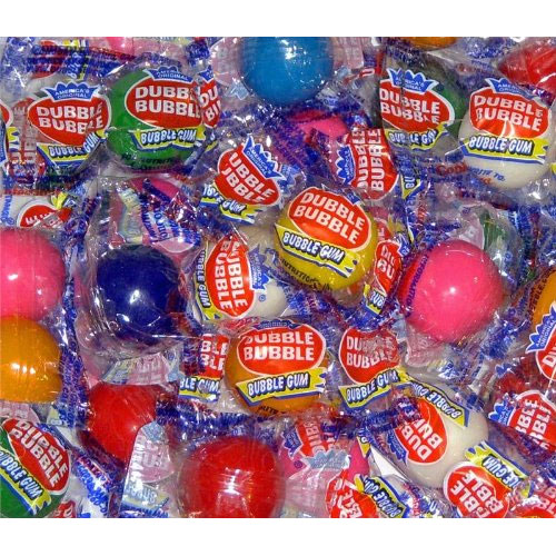 Buy Dubble Bubble Wrapped Gumballs - 850 Ct. - Vending Machine Supplies ...