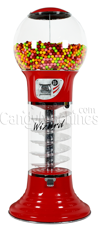 Buy Giant Wizard Spiral Gumball Machine - Vending Machine Supplies For Sale