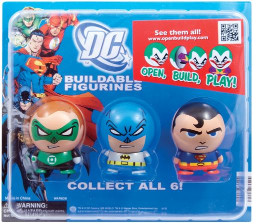 Buy DC Comics Buildable Figurines Vending Capsules - Vending Machine ...