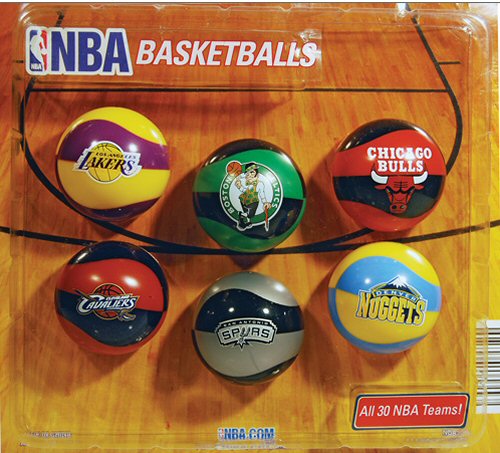 nba team basketballs