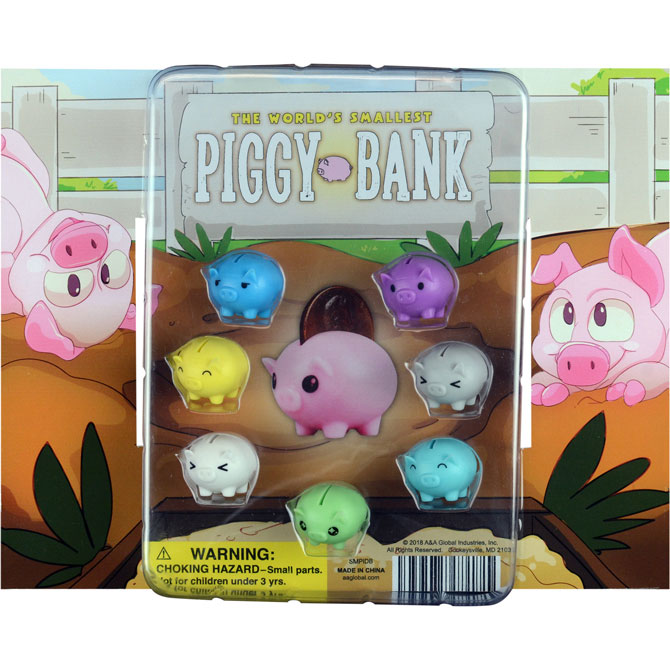 Smallest Piggy Bank Vending Capsules 