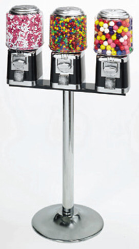 Triple Vending Machine with Stand - Click Here to Buy