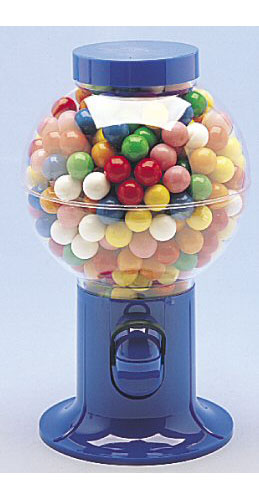 Blue Gumball Candy Snack Dispenser - Click Here To Buy!