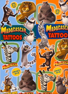 Madagascar Vending Machine tattoos