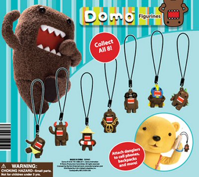 Domo Figurine Danglers Vending Capsules